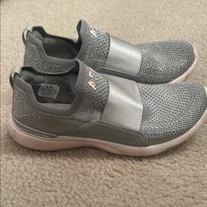 APL Grey Slip-On Sneakers